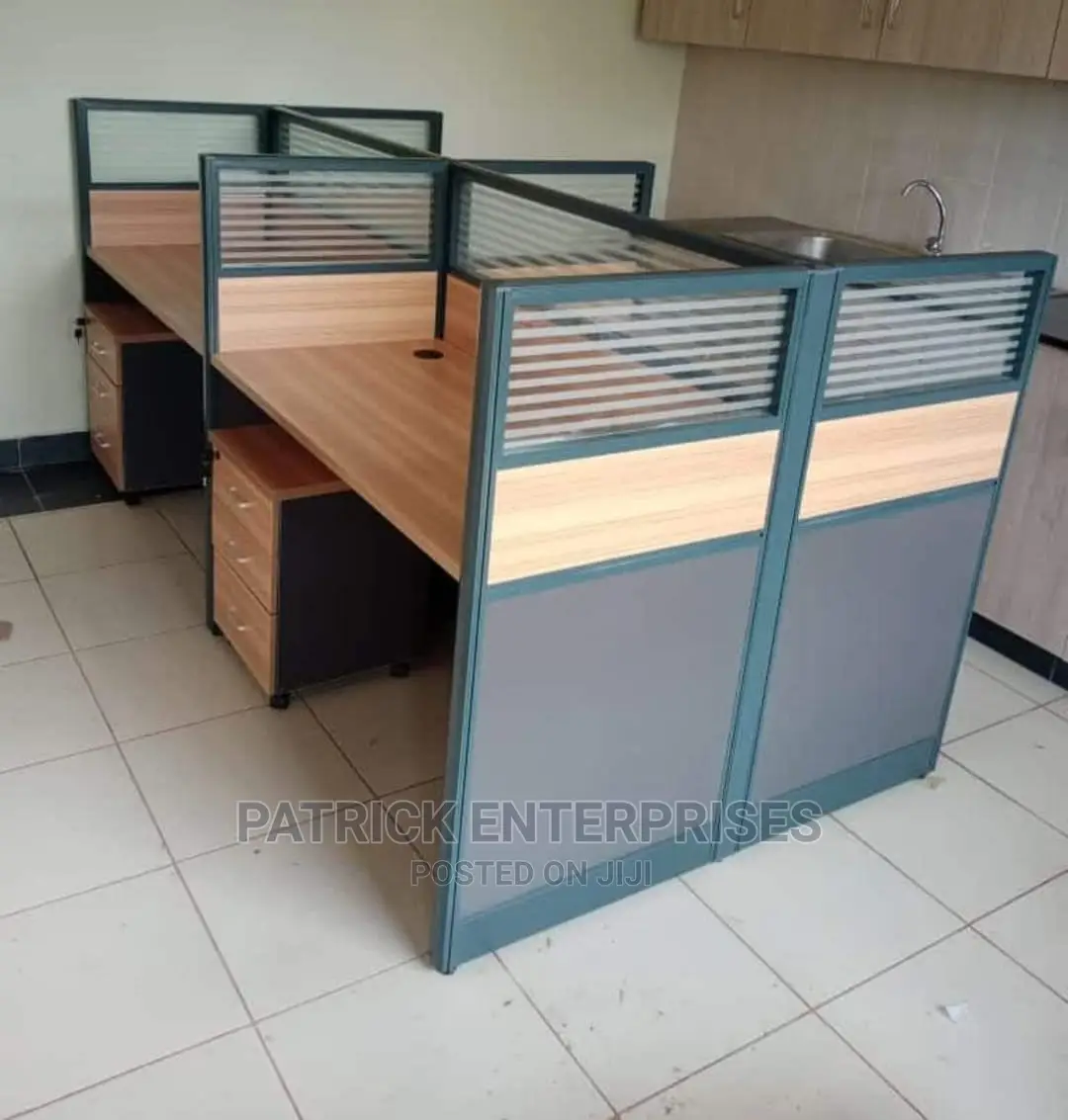 Executive Office 4 Way Workstation