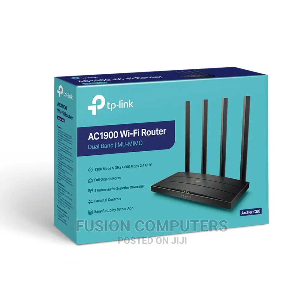 Tp-Link Wireless Router Ac1900 Archer C80 Mumimo