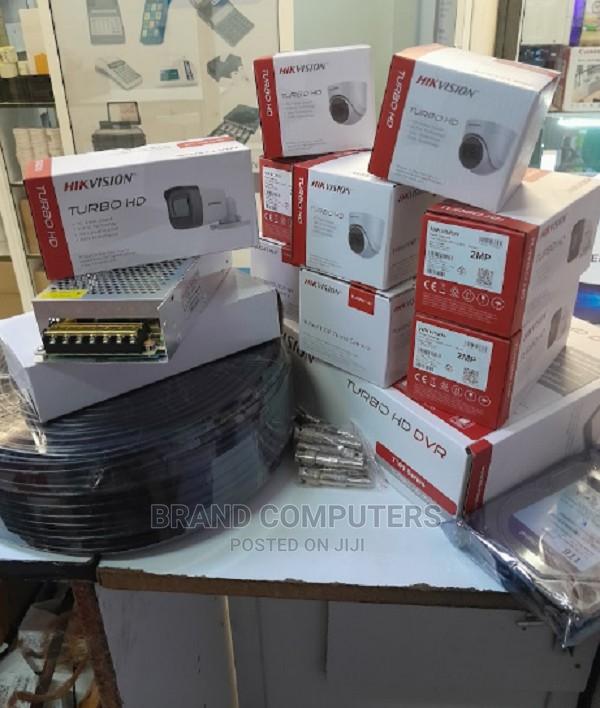 Hikvision Full HD 3 CCTV Camera 4ch Full HD DVR Kit]