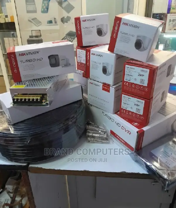 Hikvision Full HD 3 CCTV Camera 4ch Full HD DVR Kit]