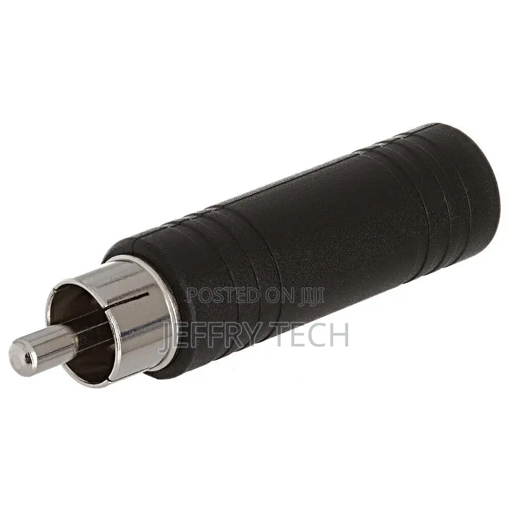 6.35mm to RCA Adapter RCA Plug to 1/4" Jack Connector Audio