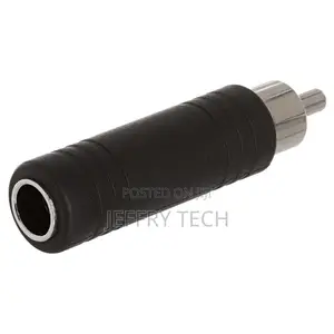 6.35mm to RCA Adapter RCA Plug to 1/4" Jack Connector Audio