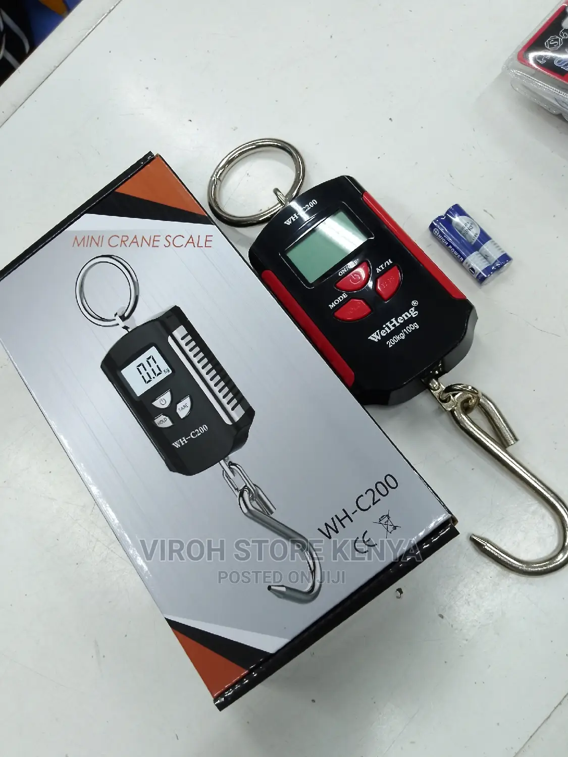 Weighing Scale 200kgs Hanging Digital Mini Crane Scale