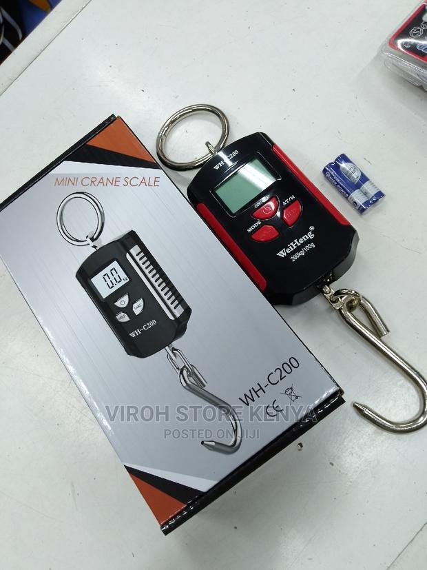 Weighing Scale 200kgs Hanging Digital Mini Crane Scale