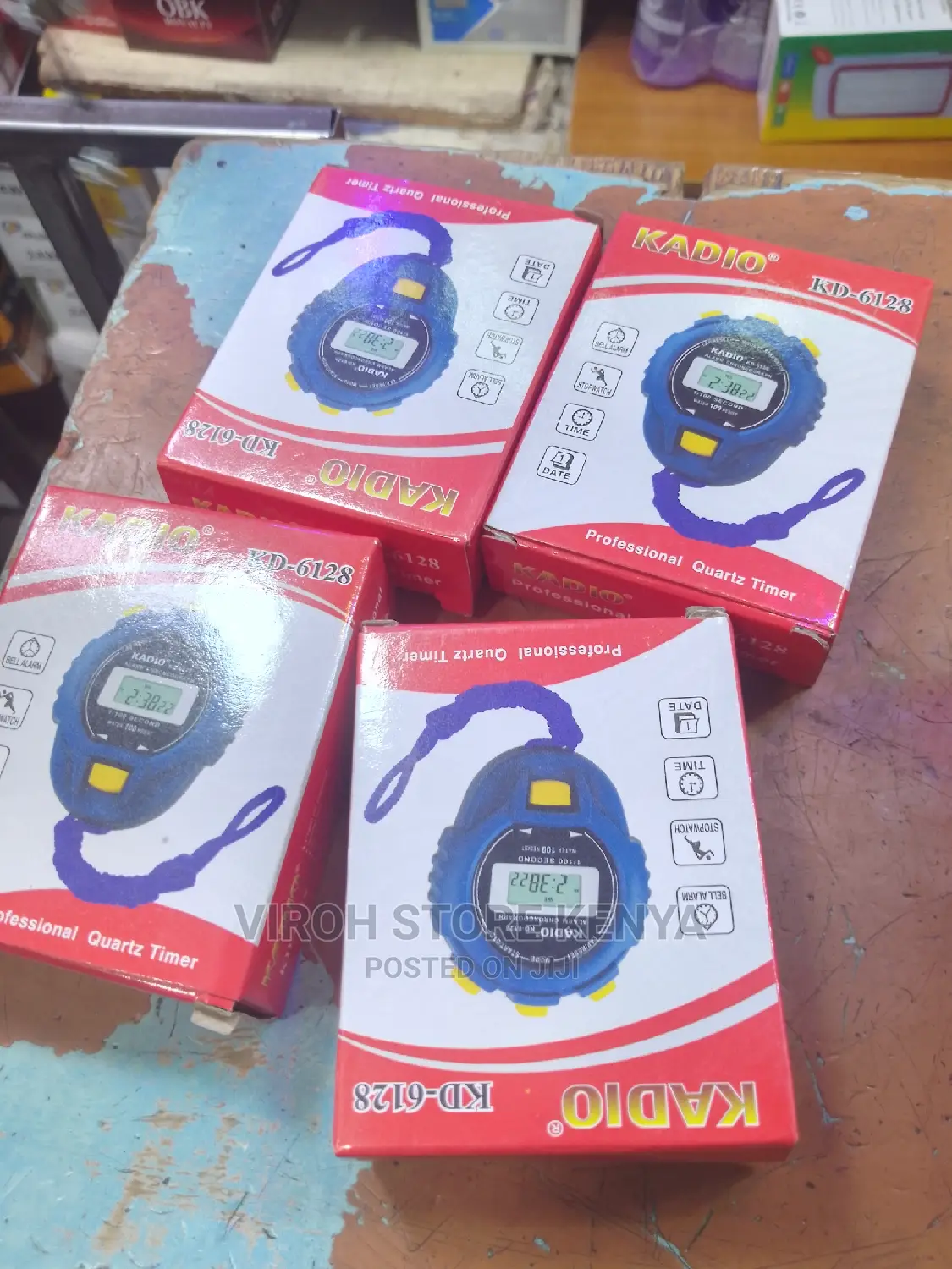 Stopwatch Timer Professional 6128KD With Neck Stripe