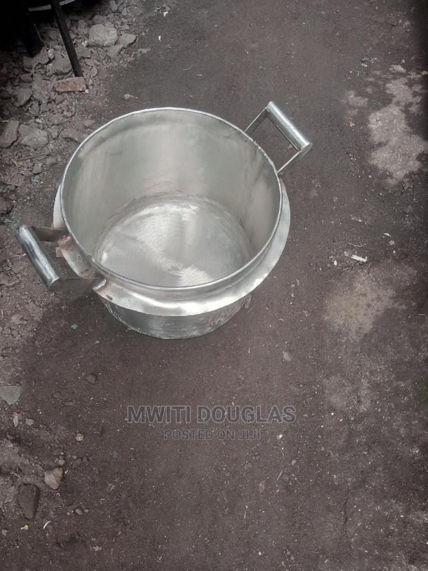 Stainless Steel Sufuria - thumbnail 2