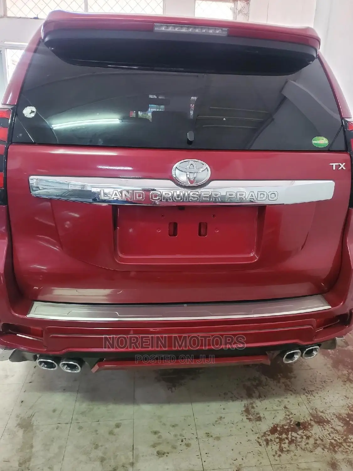 Toyota Land Cruiser Prado 2017 Red