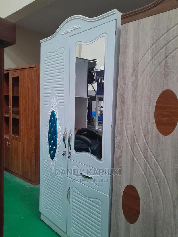 White 2 Door Wardrobe