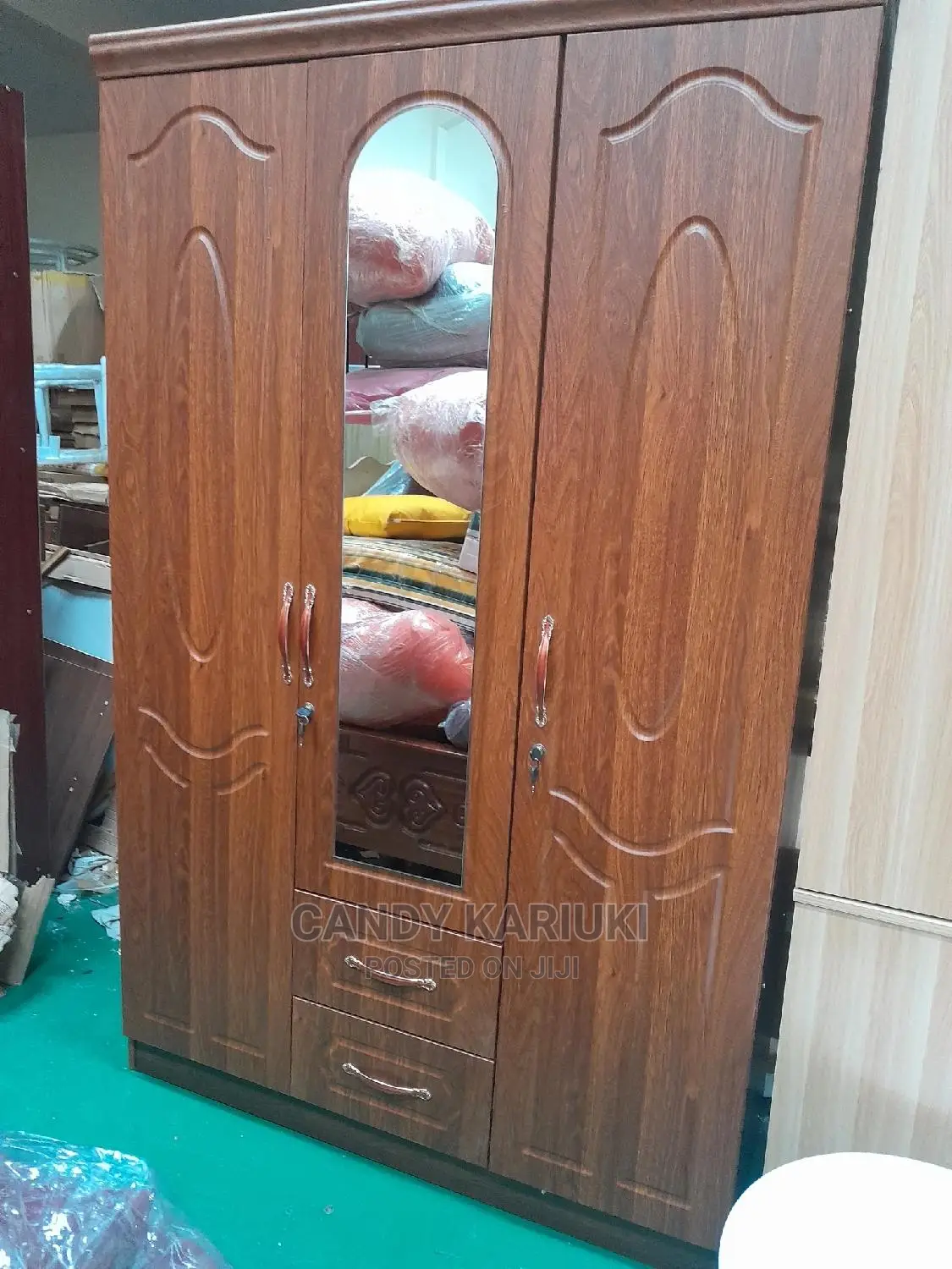 Modern 3 Door Wardrobe