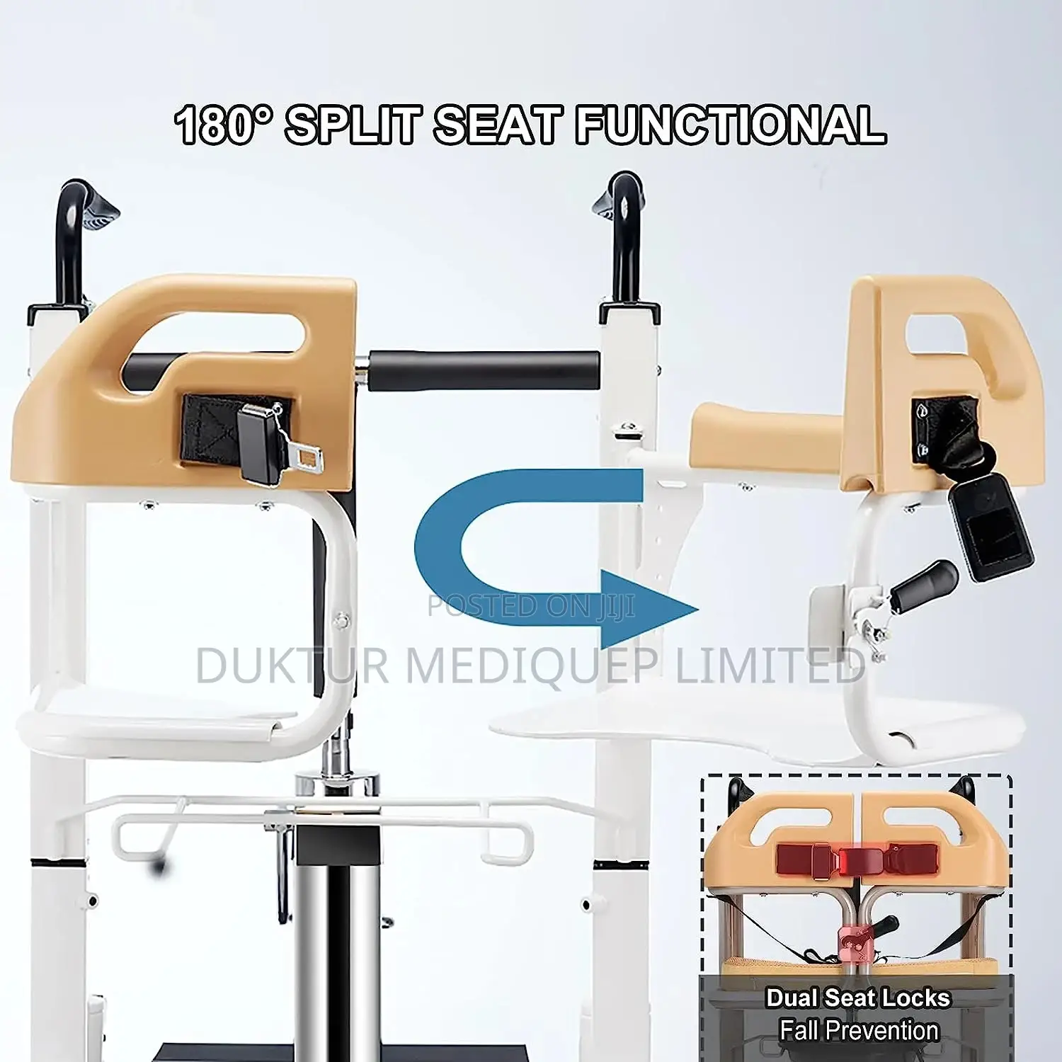 Heavy Duty Hydraulic I-Move/ Patient Transfer Chair 5-in-1