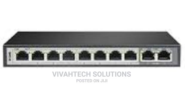 D-Link 8GE Poe+ 2GE Uplink 250m Poe Switch DGS-F1010P