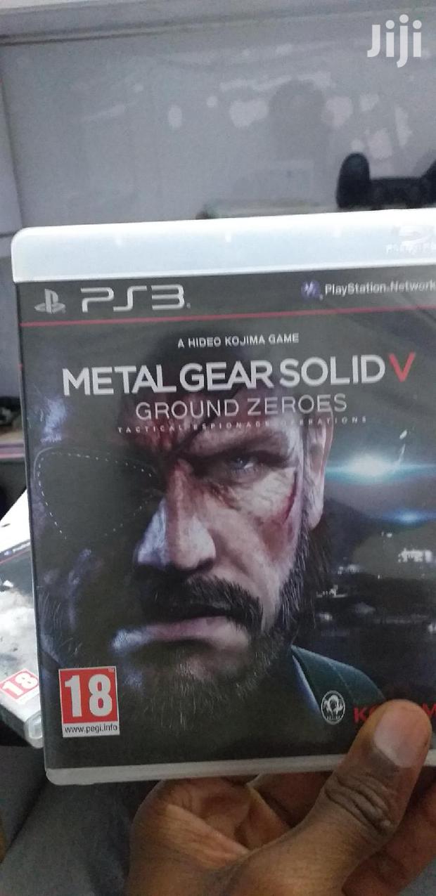 Metal Gear Solid 5 Ps3 Game - main view