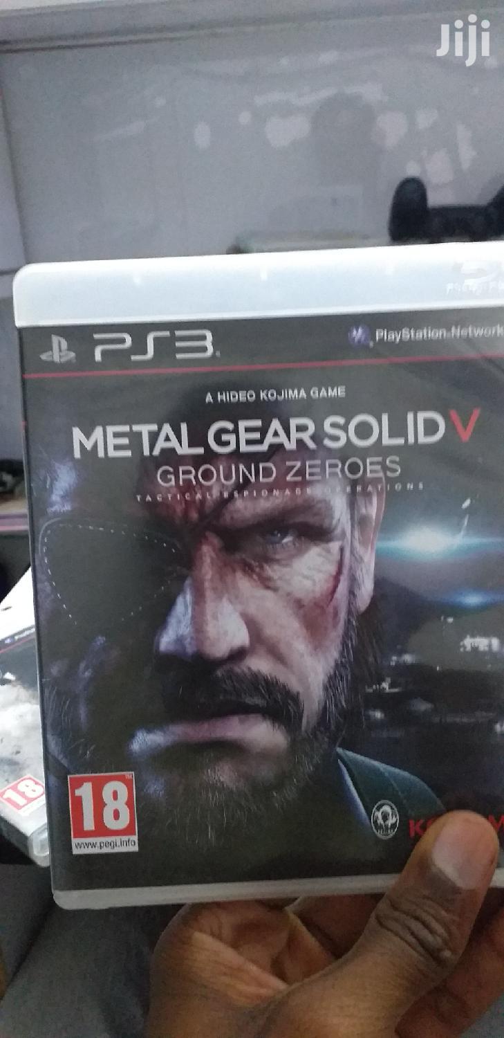 Metal Gear Solid 5 Ps3 Game