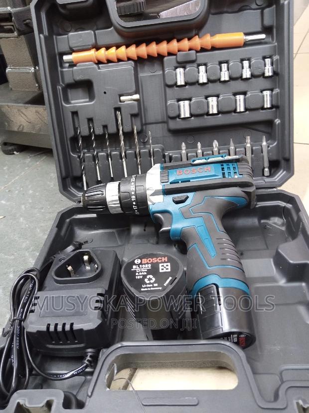 New 12v Bosch Drill With Accessories - main view
