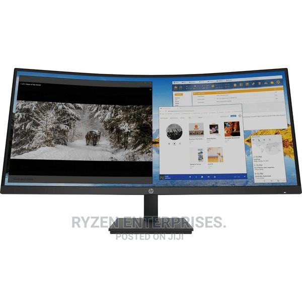 HP M34d 34" WQHD USB-C Curved Monitor. - thumbnail 2