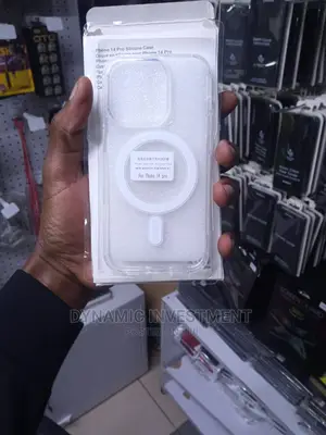 iPhone 14 Pro Magsafe Clear Case/Cover [Wireless Charging]