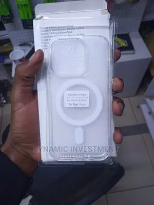 iPhone 14 Pro Magsafe Clear Case/Cover [Wireless Charging]