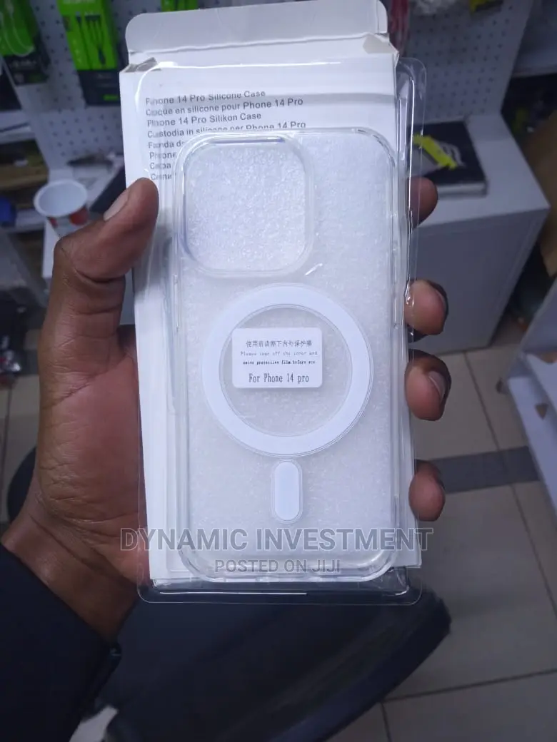 iPhone 14 Pro Magsafe Clear Case/Cover [Wireless Charging]