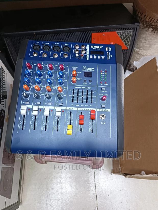 Blue Omax 4 Channels Mixer - thumbnail 2