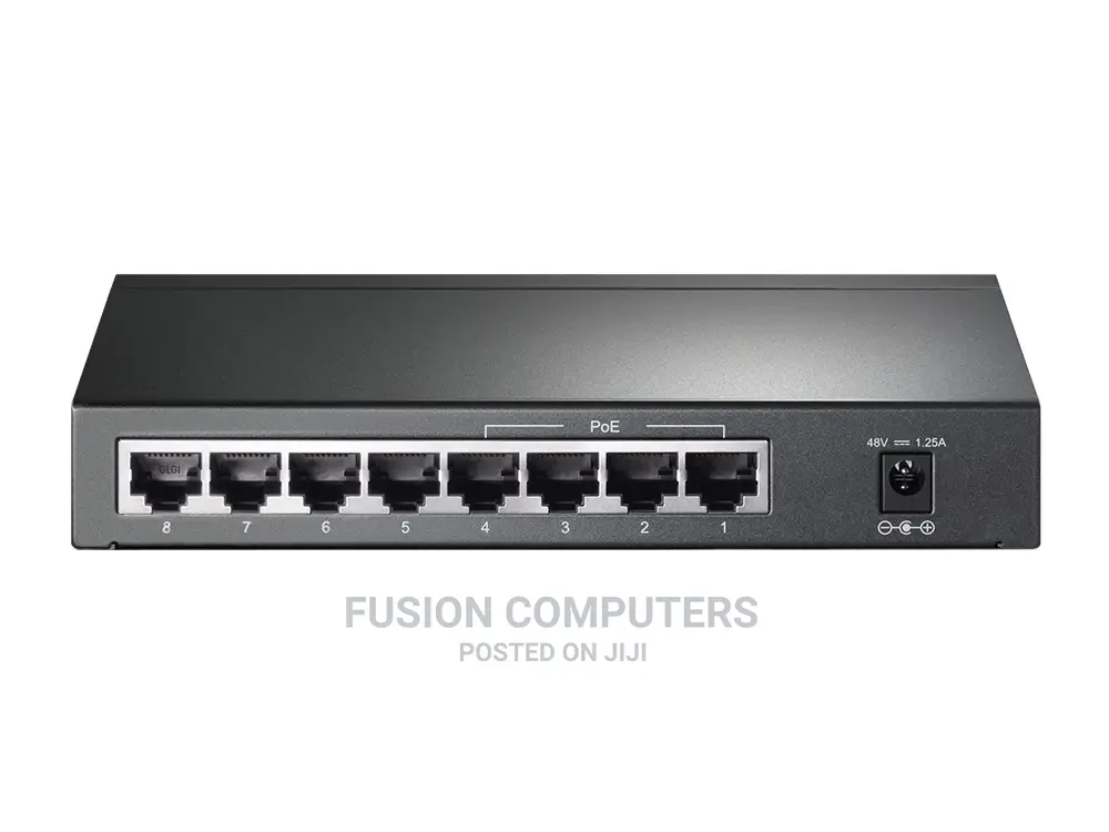 TP-LINK Gigabit Desktop Switch With 4-Port Poe - Tl-Sg1008p