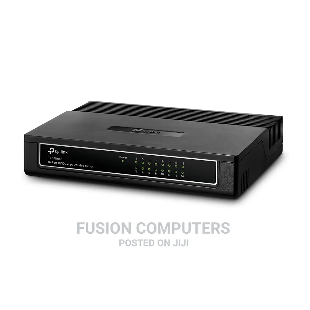 TP-LINK Desktop Switch 16-Port 10/100mbps - Tlsf1016d
