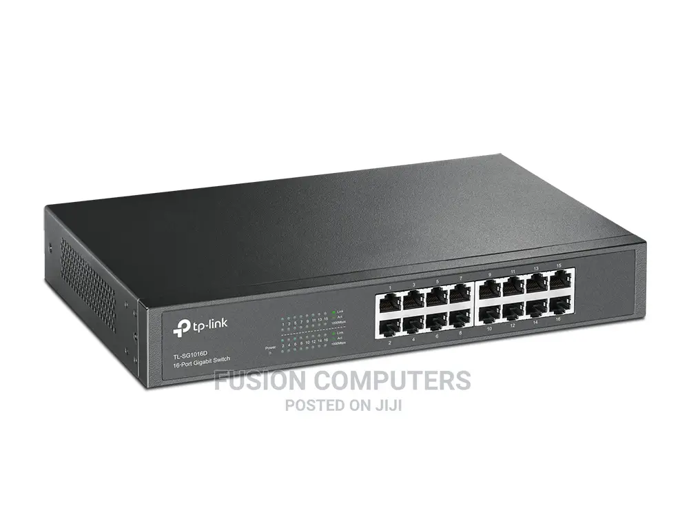 Tp-Link TL-SG1016D 16-Port Gigabit Desktop/Rackmount Switch