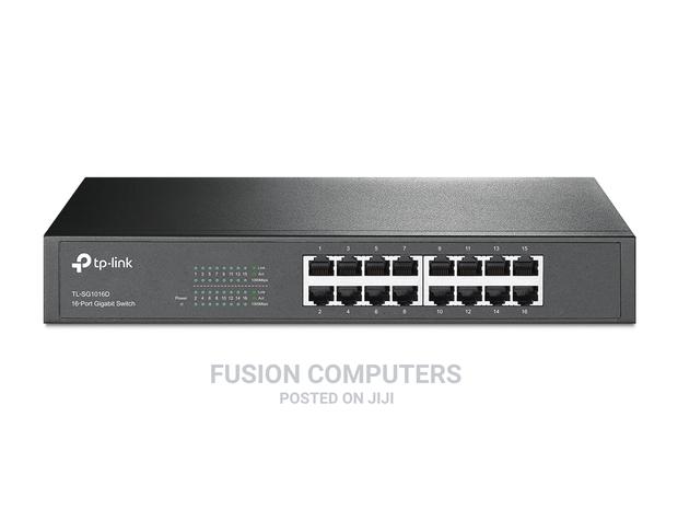 Tp-Link TL-SG1016D 16-Port Gigabit Desktop/Rackmount Switch - thumbnail 3