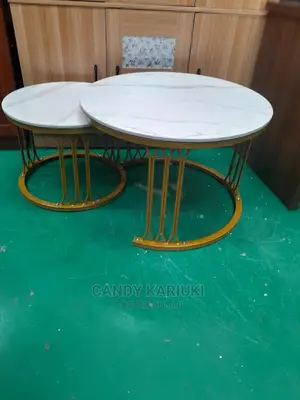 Pure Marble Nesting Stools