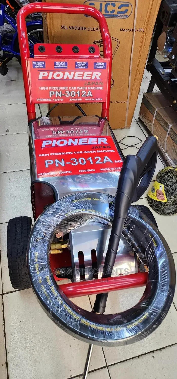 Quality Pioneer Pressure Washer With 4000psi , 5hp Engine