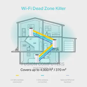 TP-LINK Deco M4 Whole Home Wi-Fi Mesh System Ac1200 - 3 Pack