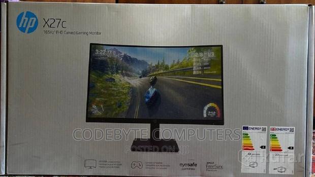 HP X27c FHD Curved Gaming Monitor