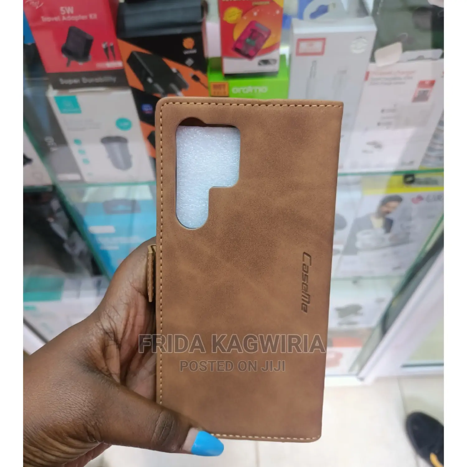 Samsung S23 Ultra Caseme Leather Flip Cover
