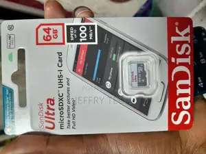 Sandisk Ultra 64GB Microsdxc UHS-I, 140mb/S R Memory Card,