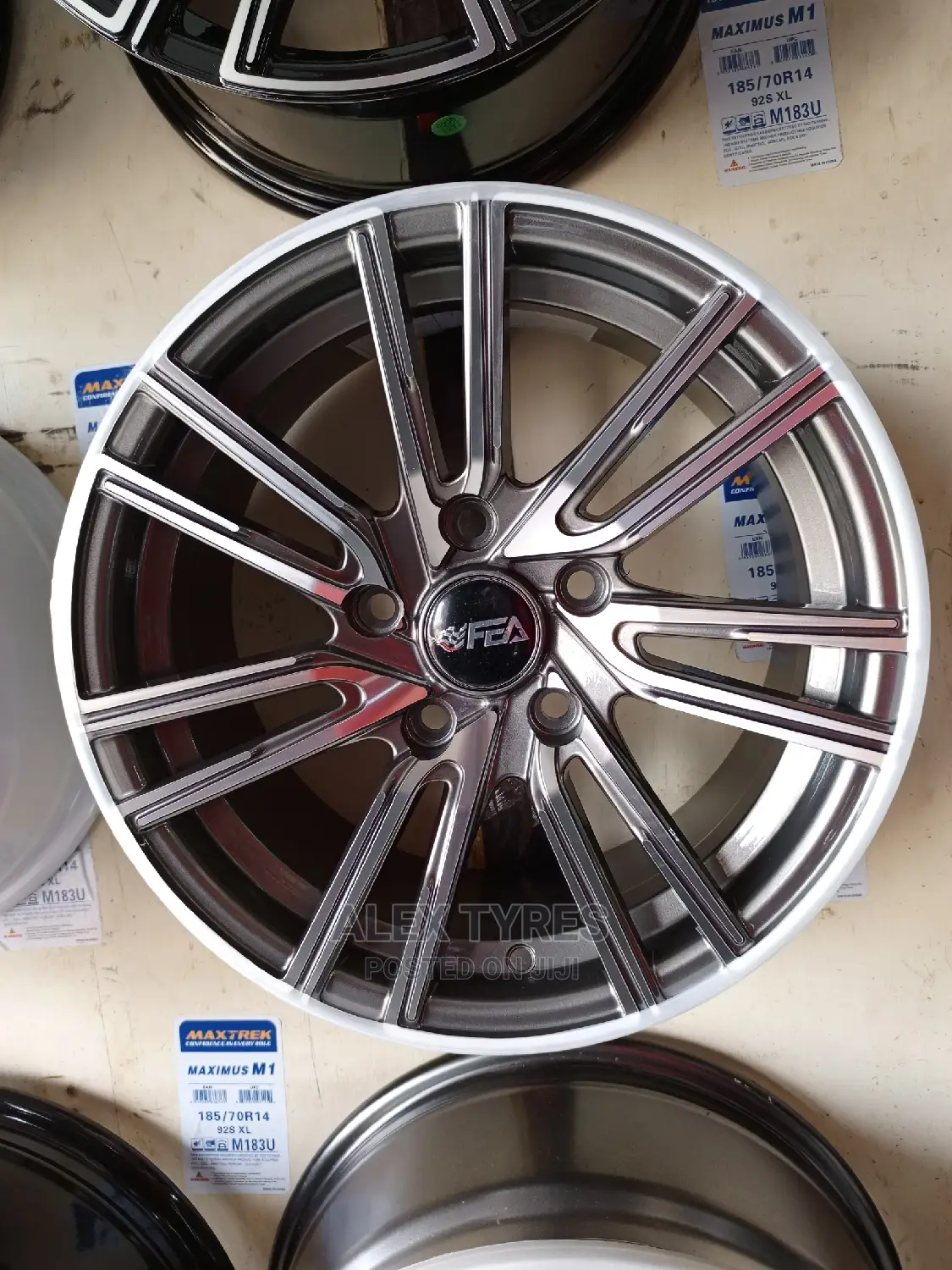 Size 15 Inches Toyota Alloy Rims Set