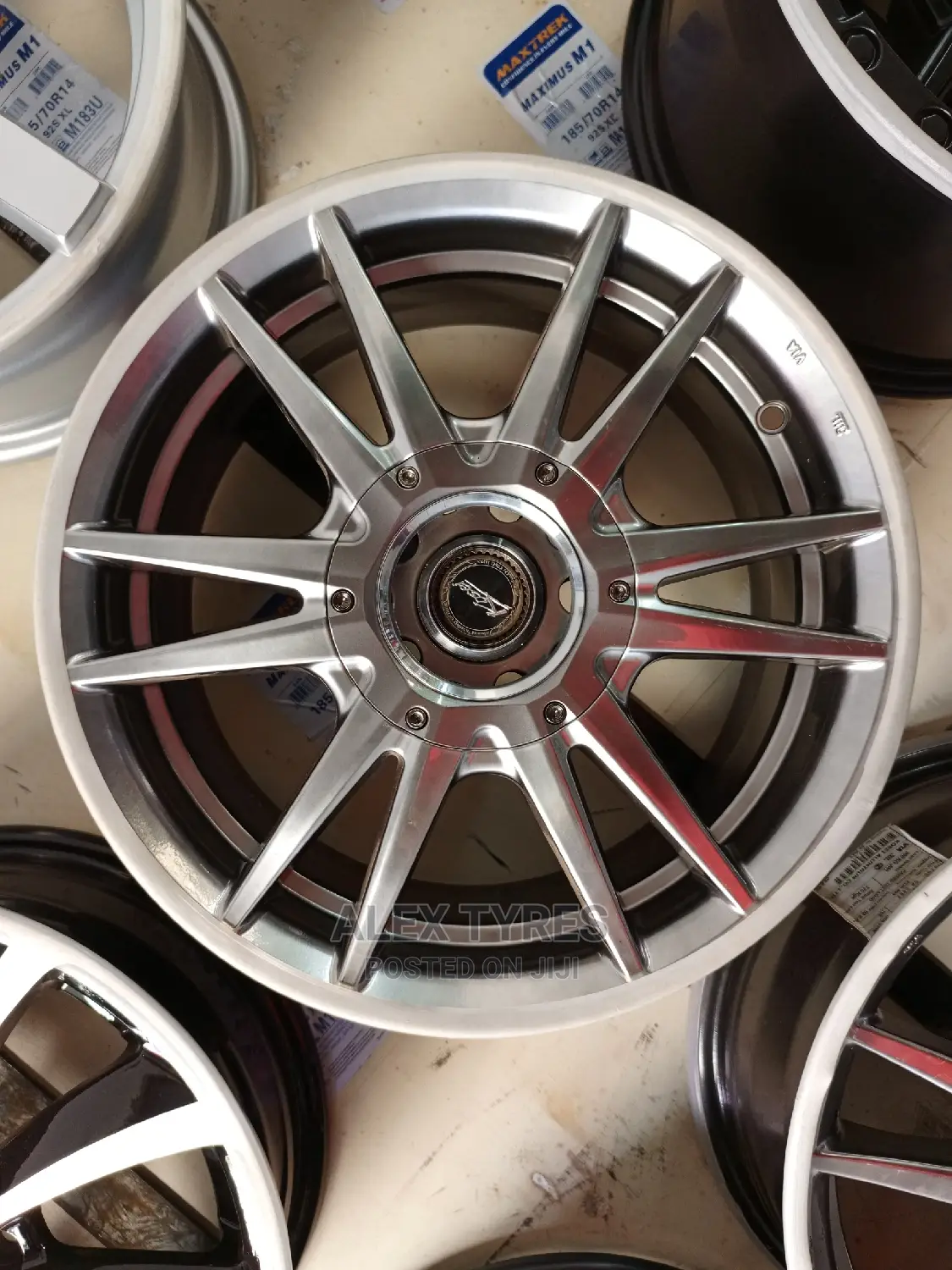 Size 15 Inches Volvo Alloy Rims Set
