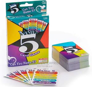 Name 5 Trivia Card Game - Players 2+ - thumbnail 2