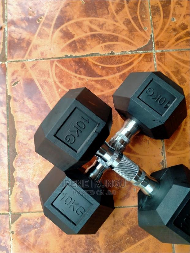 10kg Dumbell Pair - main view