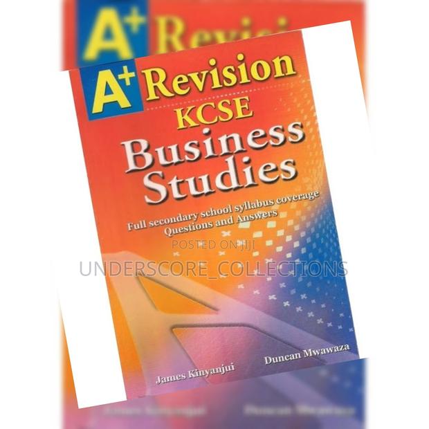 Business Studies KCSE Full Syllabus Revision Book - main view