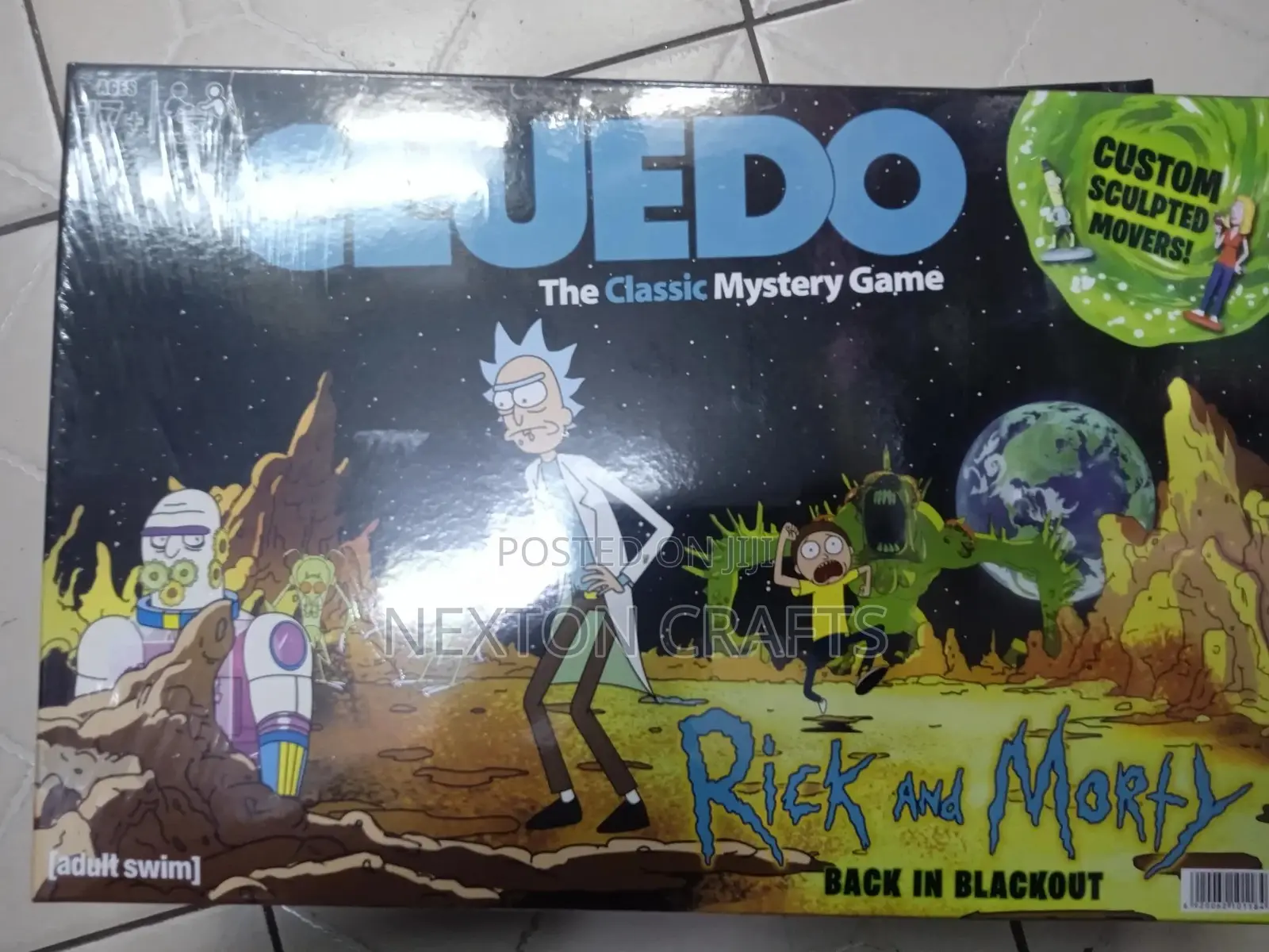 Rick and Morty Cluedo Mystery Board Game