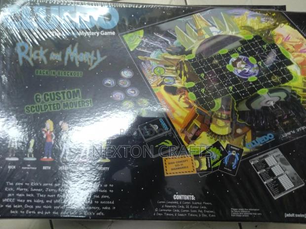 Rick and Morty Cluedo Mystery Board Game - thumbnail 4