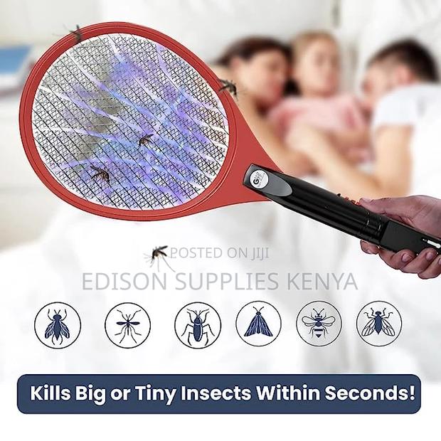 Mosquito Swatter Bat Racket Killer Insect Killer Recharges