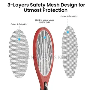 Mosquito Swatter Bat Racket Killer Insect Killer Recharges