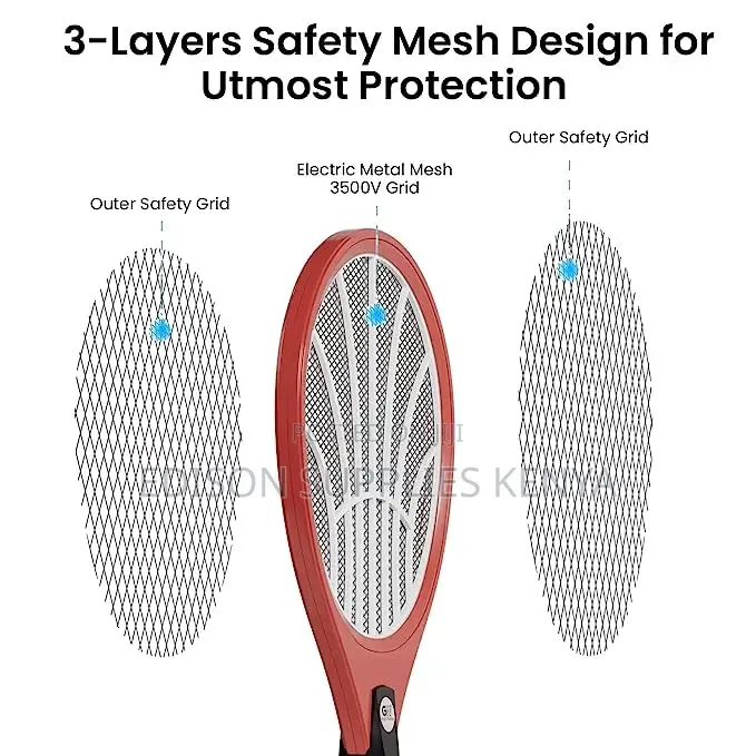 Mosquito Swatter Bat Racket Killer Insect Killer Recharges