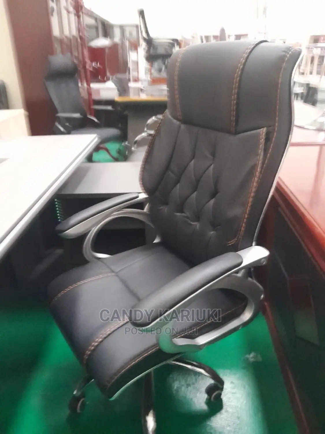 Executive Leather Office Chair