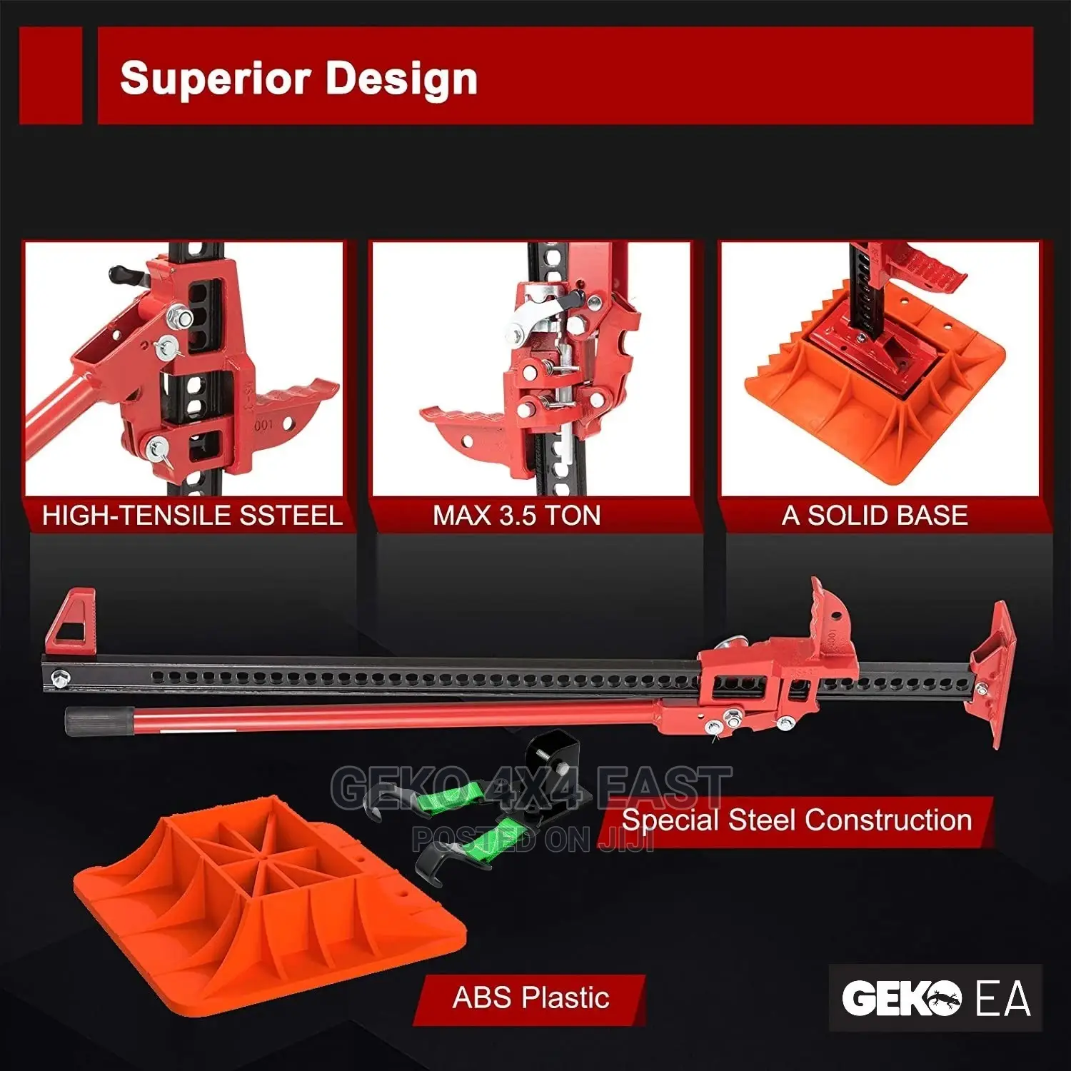 Hi-Lift Jack, Tanganyika Jack-Complete KIT (See Images)