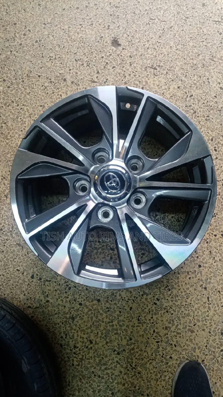 Silver Grey Landcruser V8 18 Inch Rims Set