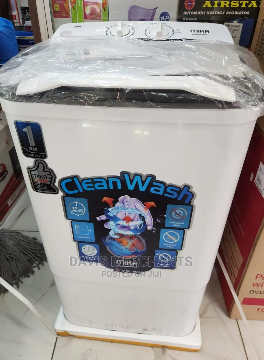 Washing Machine With 6kg Capacity