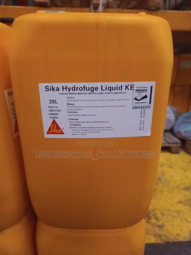Sika Hydrofuge Waterproofing Liquid - Sika 1 Hybrid Version