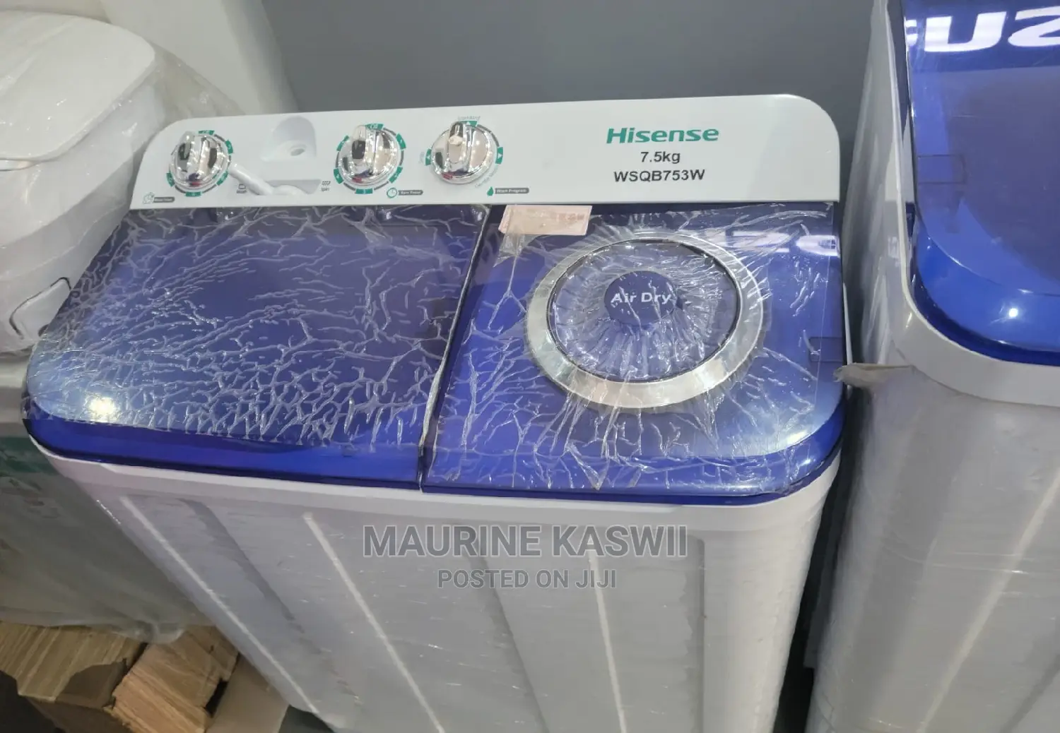 Hisense 7.5kg Twin-Tub Washing Machine