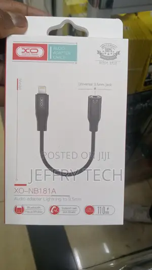 NB181A Audio Adapter Lightning To3.5mm (Charging + Audio Tra